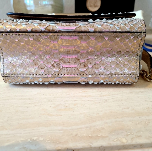 SOLD! Louis Vuitton Twist Mini Snakeskin Python Pink crossbody purse - Picture 5 of 14